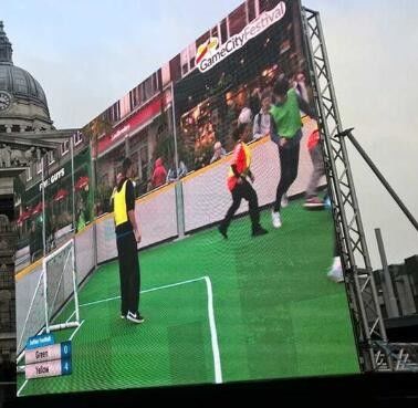 Large Rgb Ph 6 25mm Led Video Curtain Rental Super Slim Outdoor