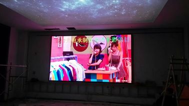 P7.62 Indoor Advertising LED Display , High Refresh Vivid Colors CE ROHS Certificated
