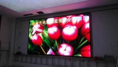P10 RGB Large Indoor Digital Advertising Screens Wall Lifespan More Than 100000 Hours