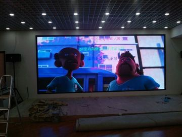 Full Color SMD Indoor Advertising LED Display , Commercial led screen wall Advertisement