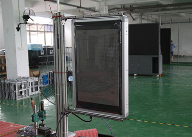 Double Side Video Ultra Thin Led Screen IP54 Waterproof Grade For Road Advertising