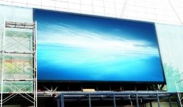 Ultra Thin P10 Full Color Outdoor LED Display , Advertising High Resolution LED Screen