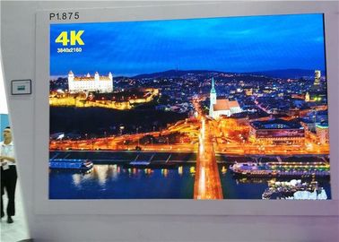 Super Slim Indoor Advertising LED Display With High Refresh Rate