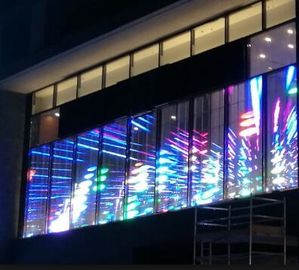 Outdoor P5 SMD Outdoor Transparent LED Display For Building Advertising