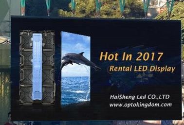 HD P3 P4 P5 P6 Indoor Rental LED Screen , Floor Standing LED Stage Backdrop Screen