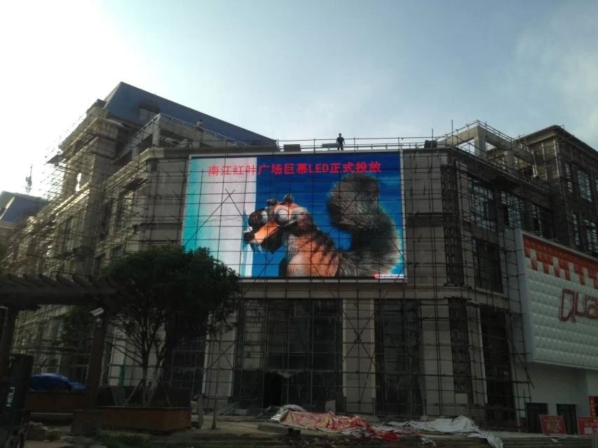 High Brightness Outdoor Full Color LED Display 1R1G1B P10 Full Color Outdoor LED Sign
