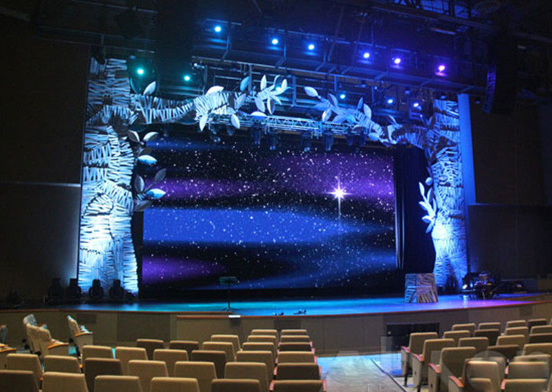 Ultra Slim Stage Rental LED Display / Outdoor With Die Casting Aluminum Cabinet
