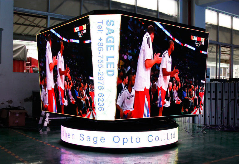 Basketball Cube Stadium LED Screens P8mm Pitch High Definition LED Screen