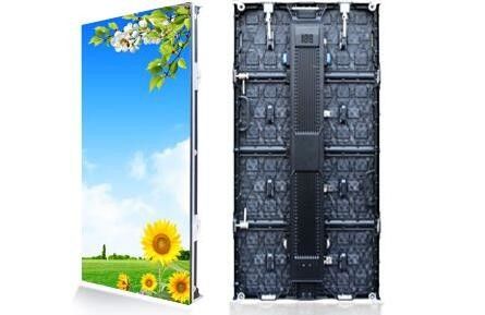 Commercial Advertising HD LED Display Ph 2.5mm Floor Standing Black SMD 1010