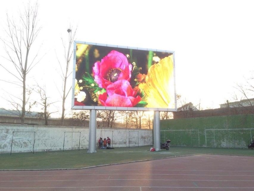 Large Stadium LED Display Advertisement 1ft x 1ft Weatherproof with ROHS